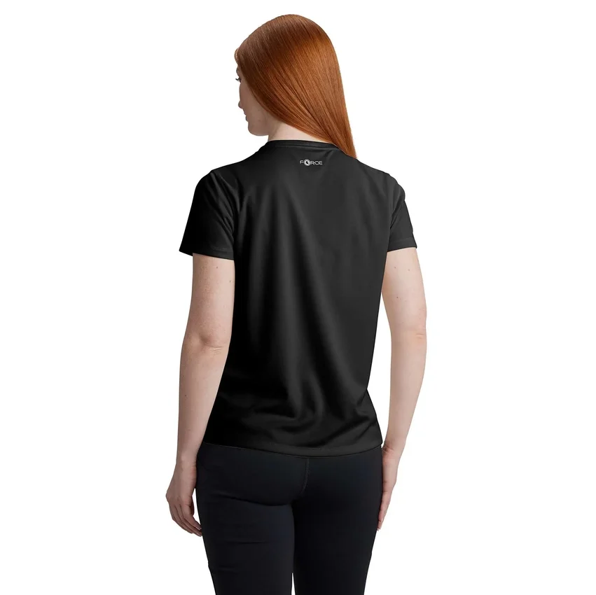 Force Sun Defender UPF 50+ letvægts-T-shirt til kvinder med fugttransporterende egenskaber – solbeskyttelseskjorter
