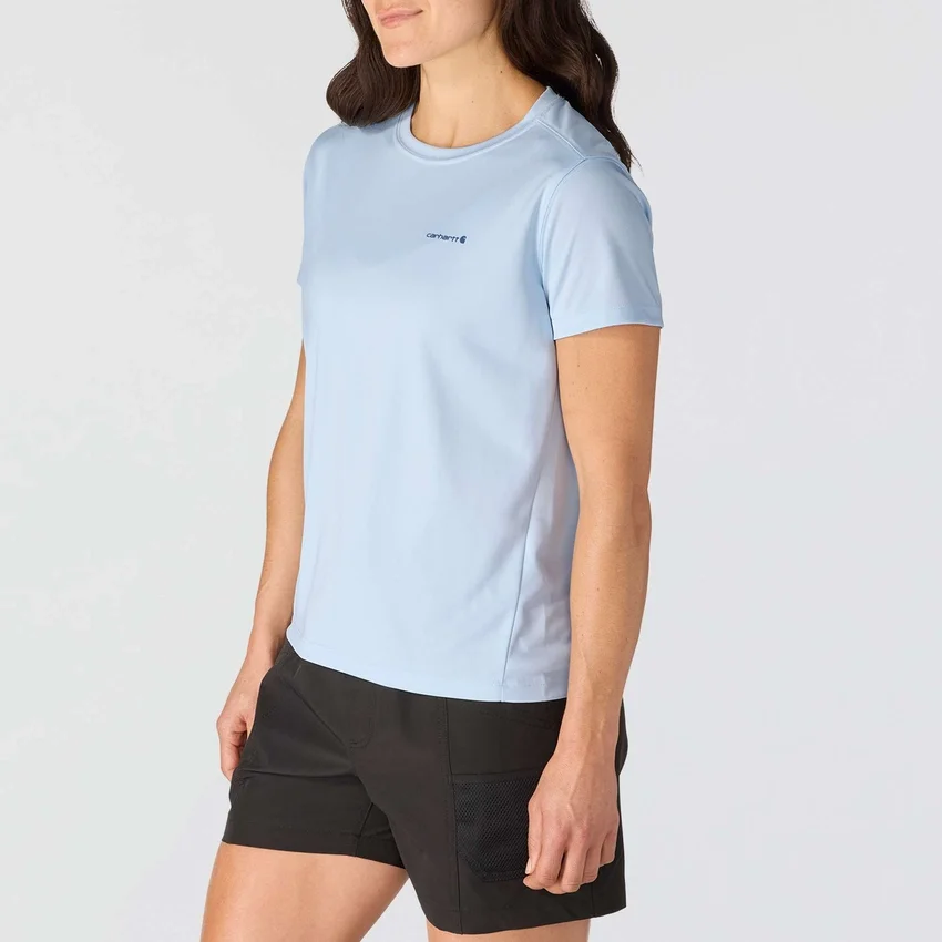 Force Sun Defender UPF 50+ letvægts-T-shirt til kvinder med fugttransporterende egenskaber – solbeskyttelseskjorter