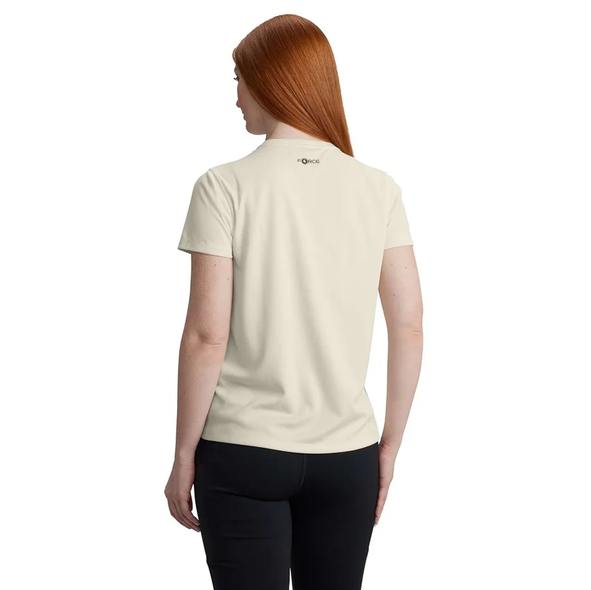 Force Sun Defender UPF 50+ letvægts-T-shirt til kvinder med fugttransporterende egenskaber – solbeskyttelseskjorter