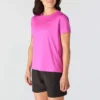 Force Sun Defender UPF 50+ letvægts-T-shirt til kvinder med fugttransporterende egenskaber – solbeskyttelseskjorter