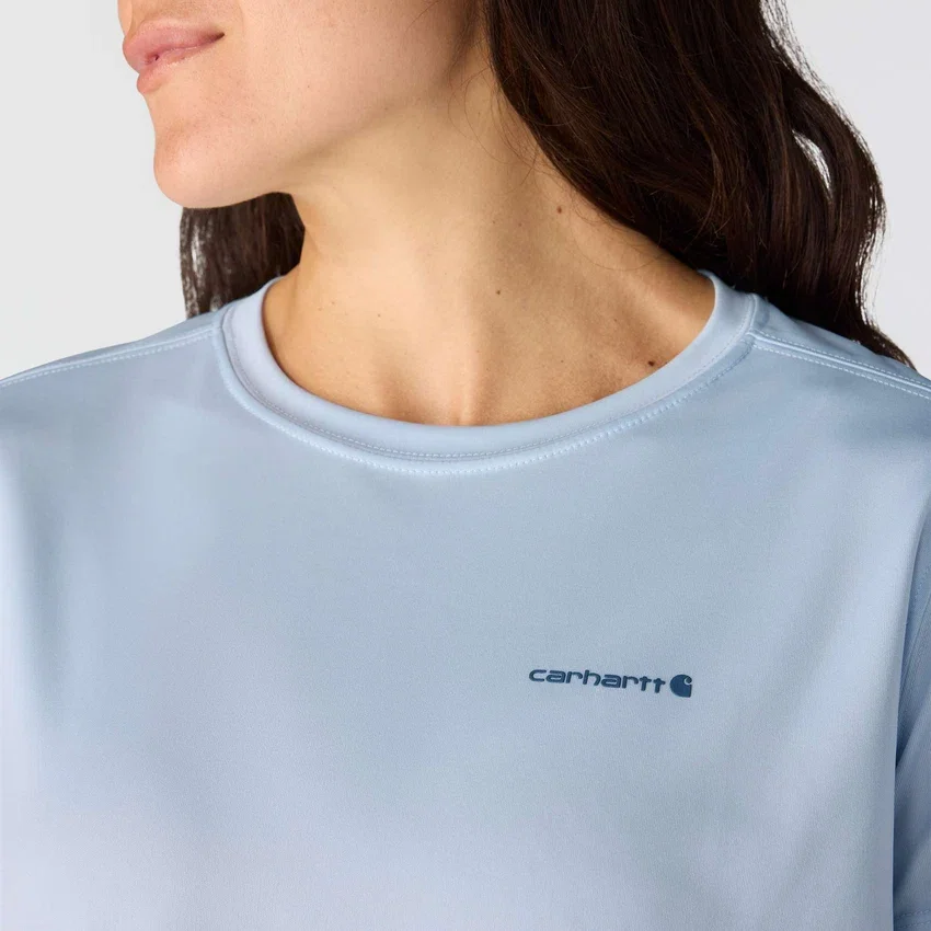Force Sun Defender UPF 50+ letvægts-T-shirt til kvinder med fugttransporterende egenskaber – solbeskyttelseskjorter