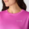 Force Sun Defender UPF 50+ letvægts-T-shirt til kvinder med fugttransporterende egenskaber – solbeskyttelseskjorter