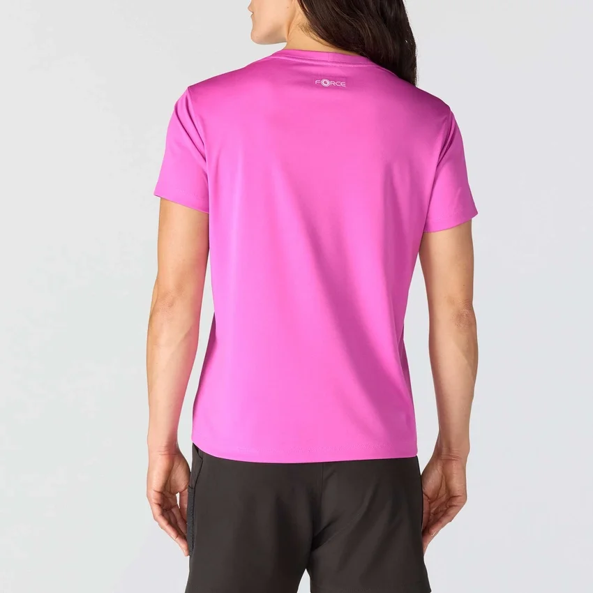 Force Sun Defender UPF 50+ letvægts-T-shirt til kvinder med fugttransporterende egenskaber – solbeskyttelseskjorter