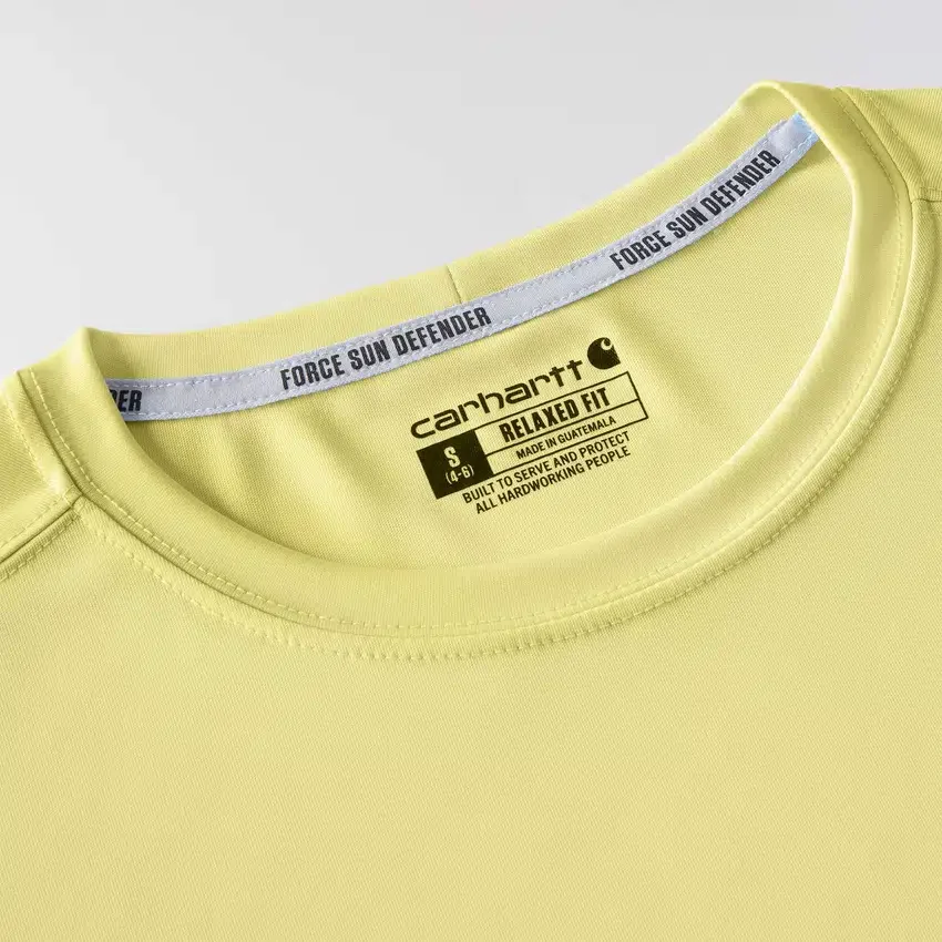 Force Sun Defender UPF 50+ letvægts-T-shirt til kvinder med fugttransporterende egenskaber – solbeskyttelseskjorter