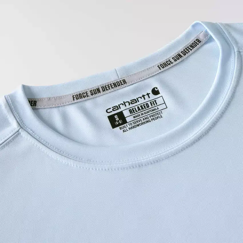 Force Sun Defender UPF 50+ letvægts-T-shirt til kvinder med fugttransporterende egenskaber – solbeskyttelseskjorter