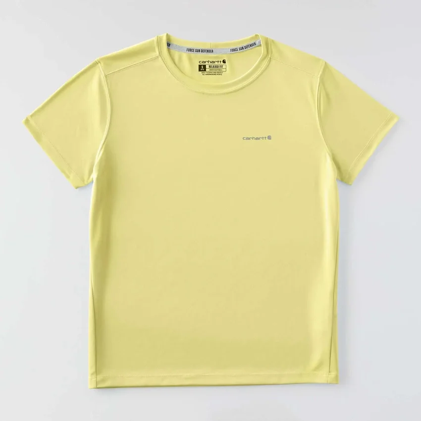 Force Sun Defender UPF 50+ letvægts-T-shirt til kvinder med fugttransporterende egenskaber – solbeskyttelseskjorter
