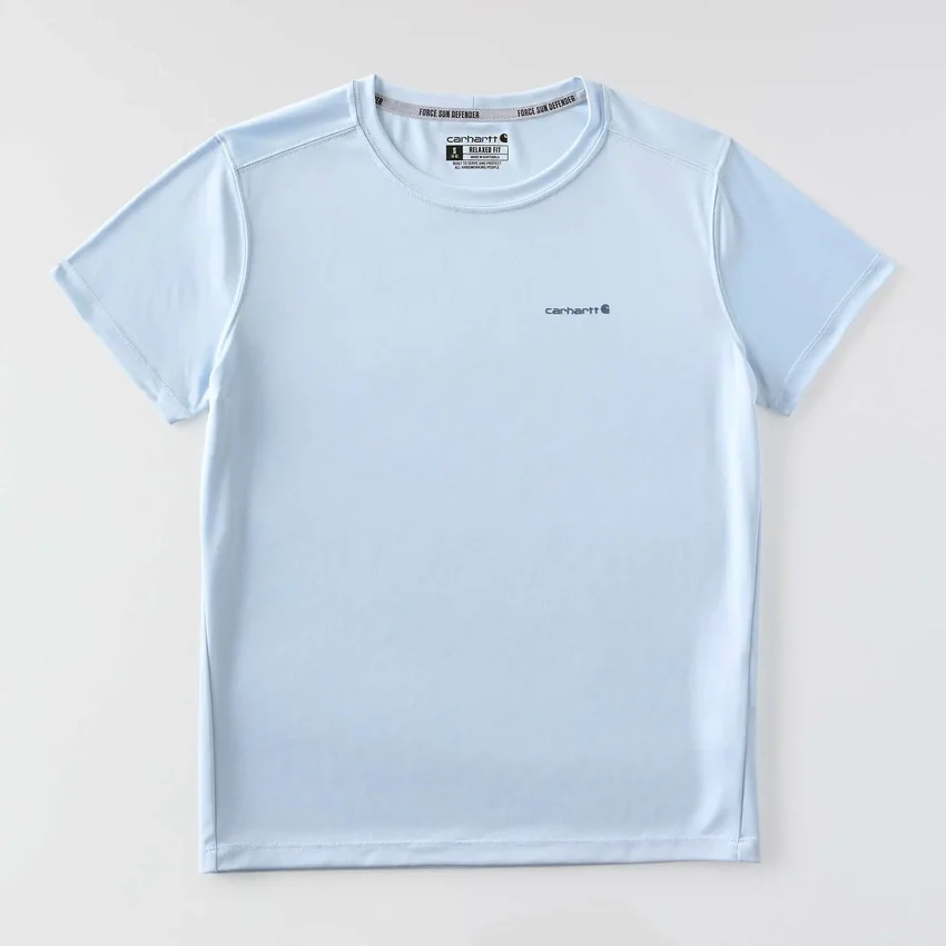 Force Sun Defender UPF 50+ letvægts-T-shirt til kvinder med fugttransporterende egenskaber – solbeskyttelseskjorter