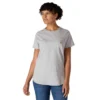 Force T-shirt med lommer i afslappet pasform til kvinder, der transporterer fugt