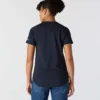 Force T-shirt med lommer i afslappet pasform til kvinder, der transporterer fugt