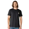 Force T-shirt til mænd med afslappet pasform, fugttransporterende og lommer
