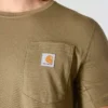 Force T-shirt til mænd med afslappet pasform, fugttransporterende og lommer