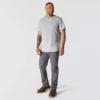 Force T-shirt til mænd med afslappet pasform, fugttransporterende og lommer