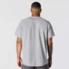 Force T-shirt til mænd med afslappet pasform, fugttransporterende og lommer