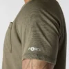 Force T-shirt til mænd med afslappet pasform, fugttransporterende og lommer