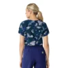 Force Tuck-In Scrub-top med print til kvinder