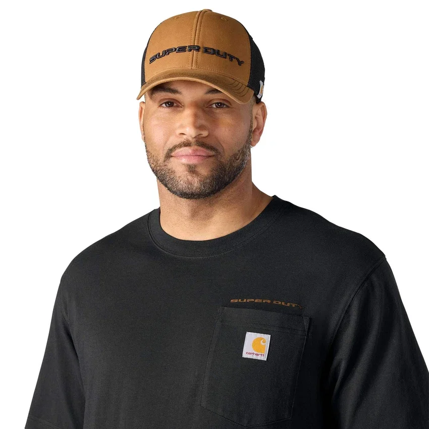 Ford Trucker-kasket med bagside i canvas-mesh
