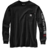 Fr Force Irvine T-shirt til mænd med løs pasform, løse ærmer og logo – flammehæmmende skjorter