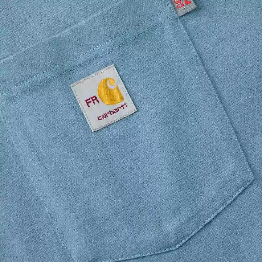 Fr Force Irvine T-shirt til mænd med løs pasform, løse ærmer og logo – flammehæmmende skjorter