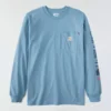 Fr Force Irvine T-shirt til mænd med løs pasform, løse ærmer og logo – flammehæmmende skjorter