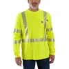 Fr High Visibility Force T-shirt til mænd med løs pasform og løse ærmer, klasse 3