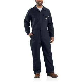 Fr Loose Fit Twill-overalls til mænd – Flammebestandige overalls
