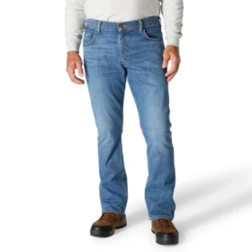 Fr Relaxed Fit Bootcut Rugged Flex brandsikre arbejdsjeans til mænd