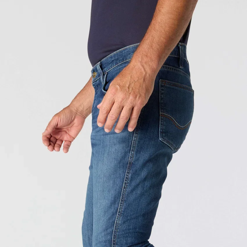 Fr Relaxed Fit Bootcut Rugged Flex brandsikre arbejdsjeans til mænd