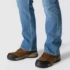 Fr Relaxed Fit Bootcut Rugged Flex brandsikre arbejdsjeans til mænd