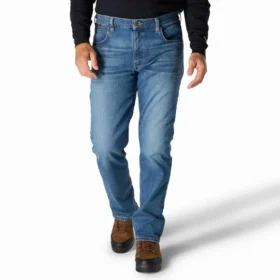 Fr Relaxed Fit Straight Leg Rugged Flex™-jeans til mænd – flammehæmmende jeans