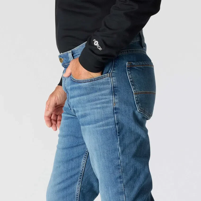 Fr Relaxed Fit Straight Leg Rugged Flex™-jeans til mænd – flammehæmmende jeans