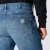 Fr Relaxed Fit Straight Leg Rugged Flex™-jeans til mænd – flammehæmmende jeans
