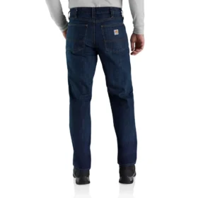 Fr Slim Straight Leg Rugged Flex™-jeans til mænd – flammehæmmende jeans