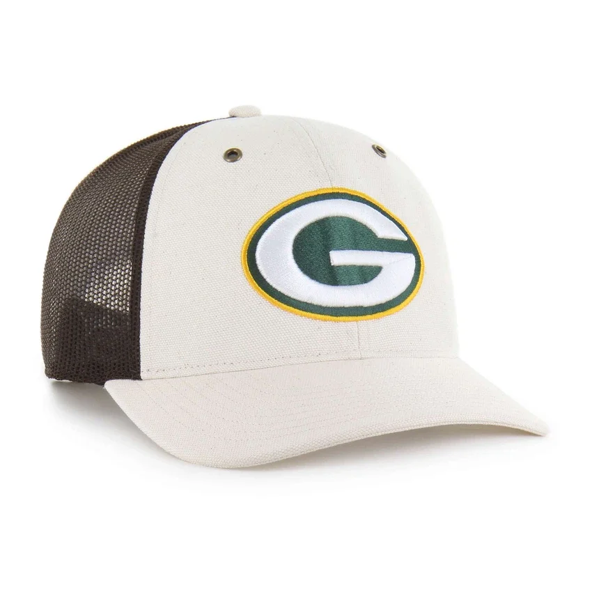Green Bay Packers '47 ufarvet trucker-kasket i afslappet pasform