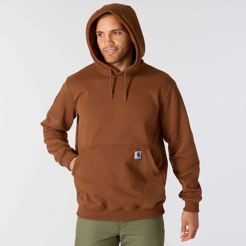 Hættetrøje i kraftig fleece fra Crafted-serien til mænd