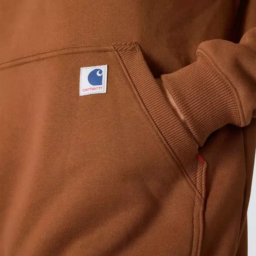 Hættetrøje i kraftig fleece fra Crafted-serien til mænd