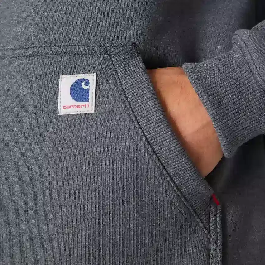 Hættetrøje i kraftig fleece fra Crafted-serien til mænd