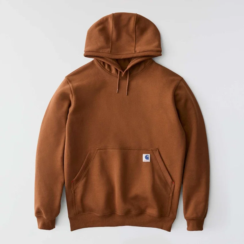 Hættetrøje i kraftig fleece fra Crafted-serien til mænd