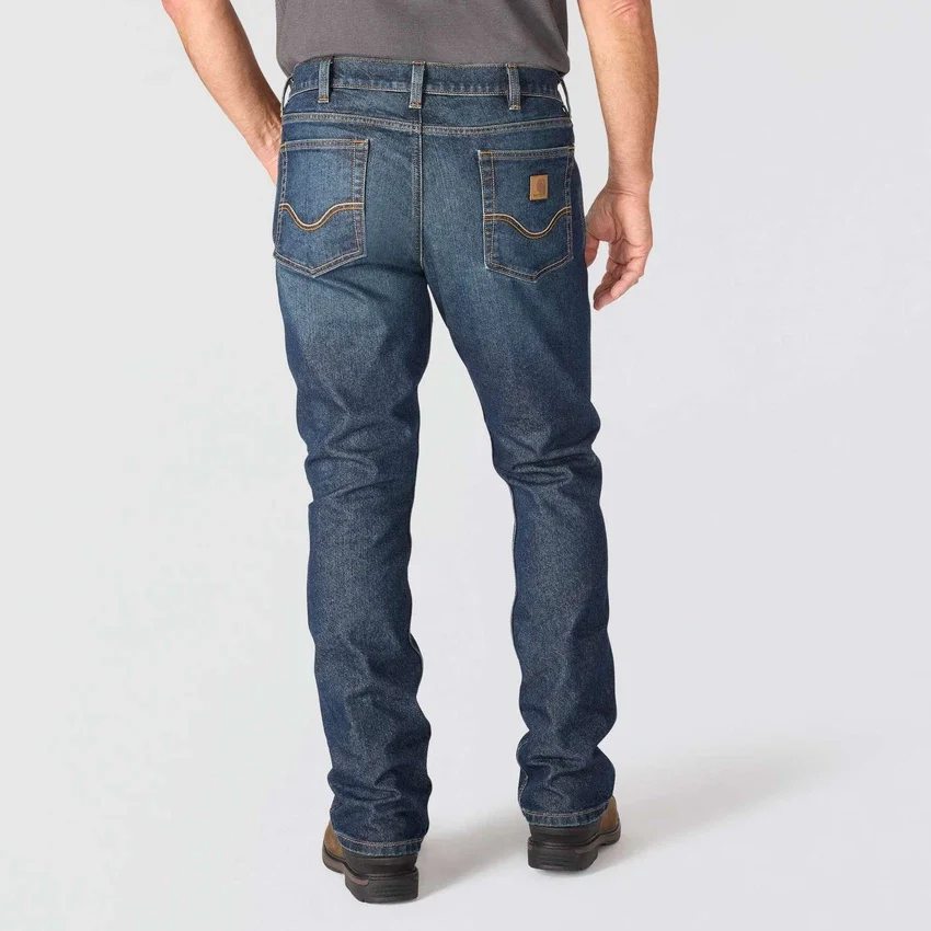 Herre-arbejdsjeans i afslappet bootcut-pasform med Rugged Flex