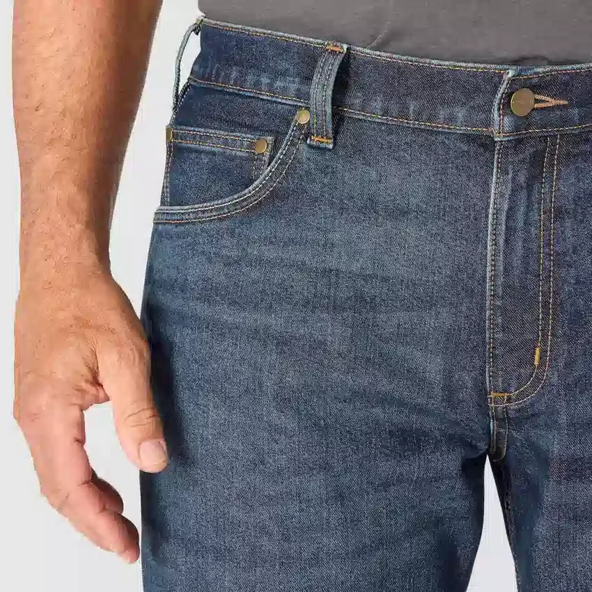 Herre-arbejdsjeans i afslappet bootcut-pasform med Rugged Flex