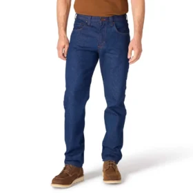 Herre-arbejdsjeans i Crafted-serien med afslappet pasform og lige ben