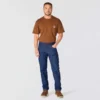 Herre-arbejdsjeans i Crafted-serien med afslappet pasform og lige ben