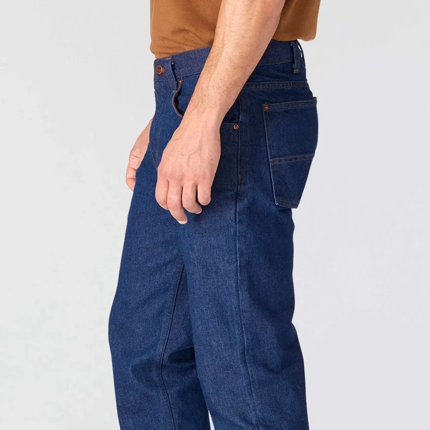 Herre-arbejdsjeans i Crafted-serien med afslappet pasform og lige ben