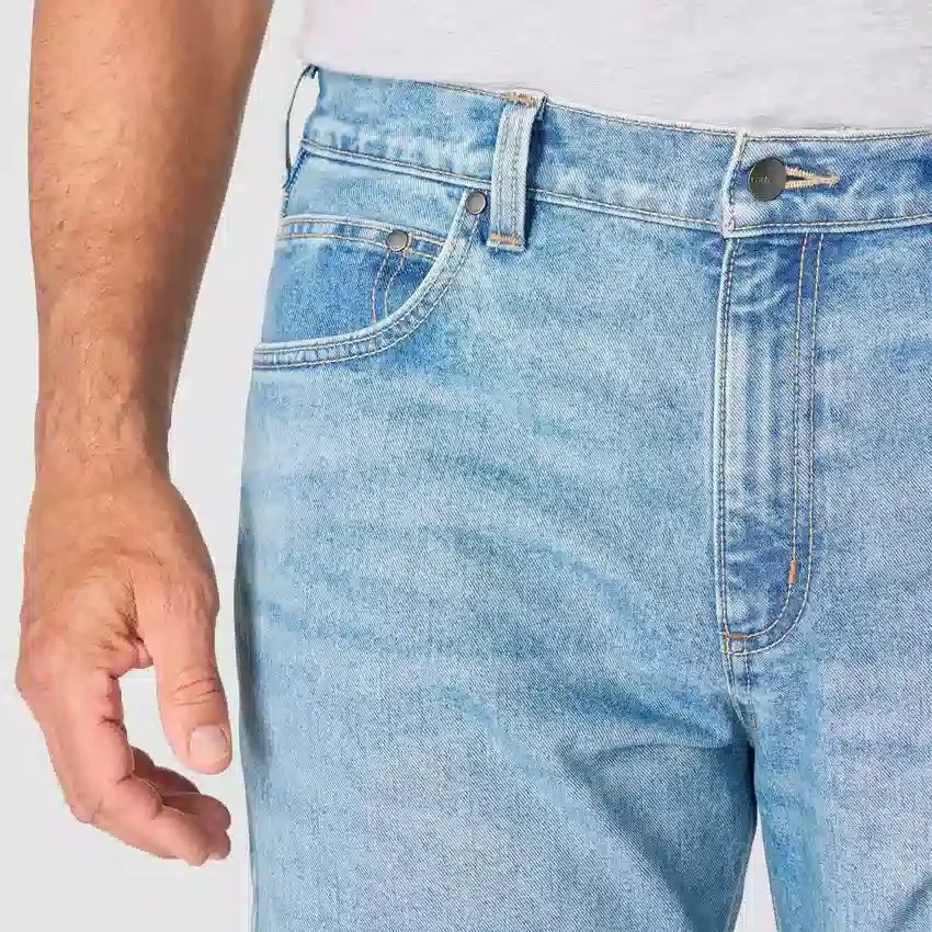 Herre-arbejdsjeans i løs pasform med lige ben og Rugged Flex