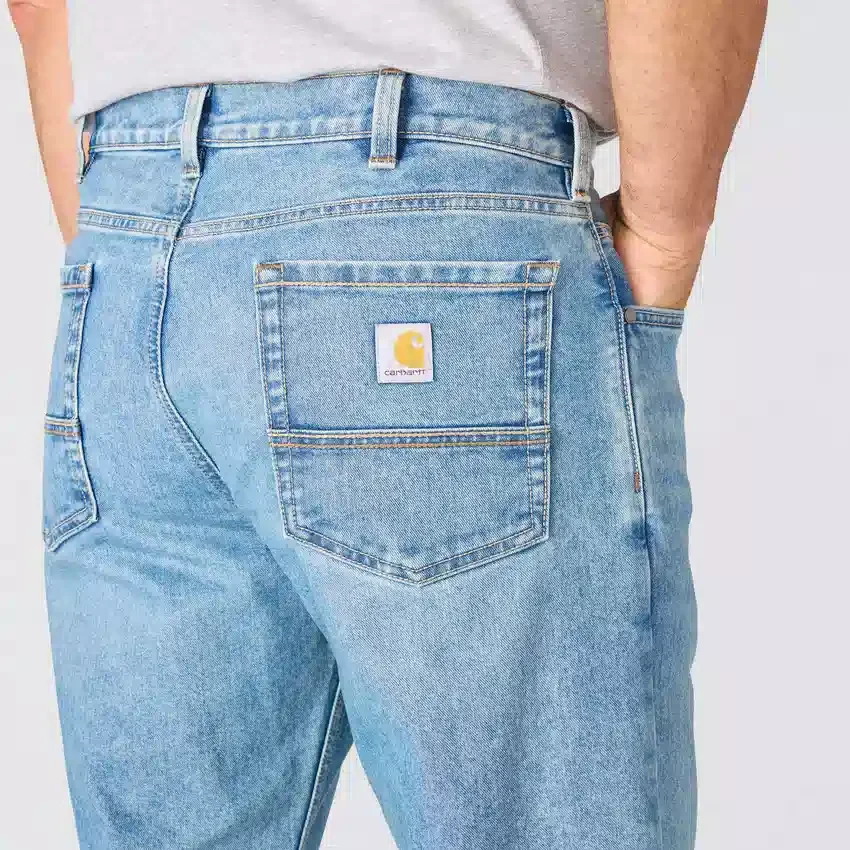 Herre-arbejdsjeans i løs pasform med lige ben og Rugged Flex