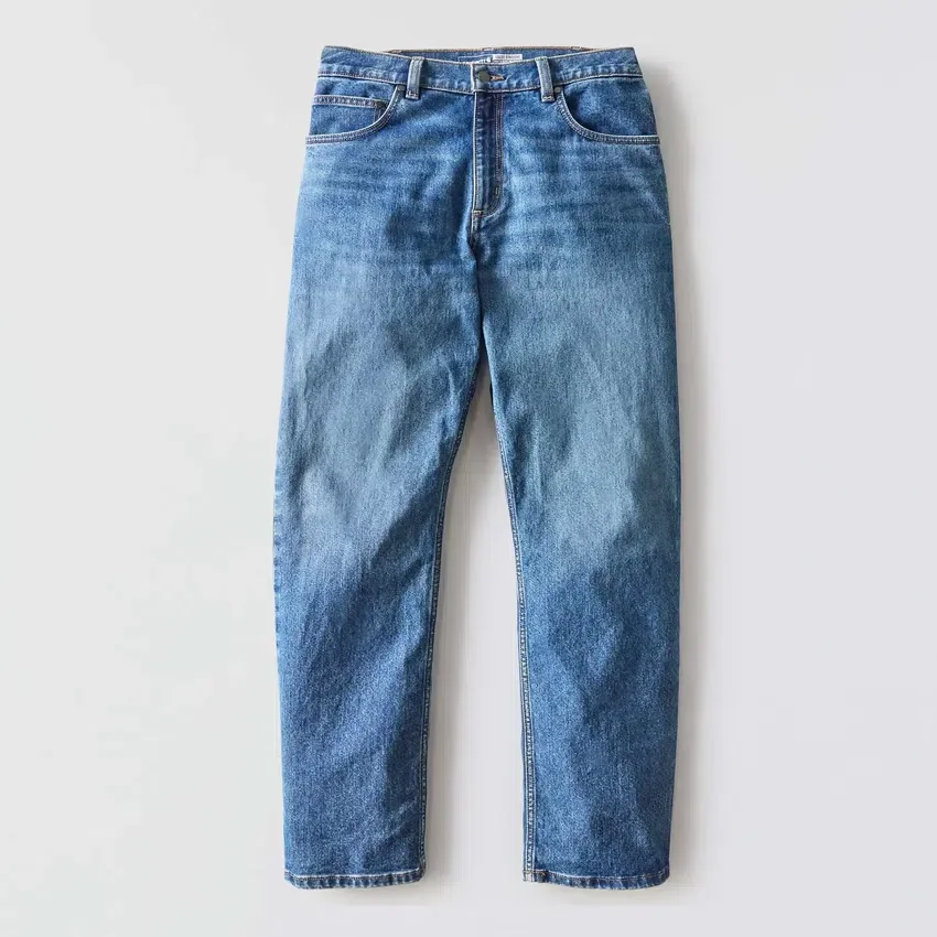Herre-arbejdsjeans i løs pasform med lige ben og Rugged Flex