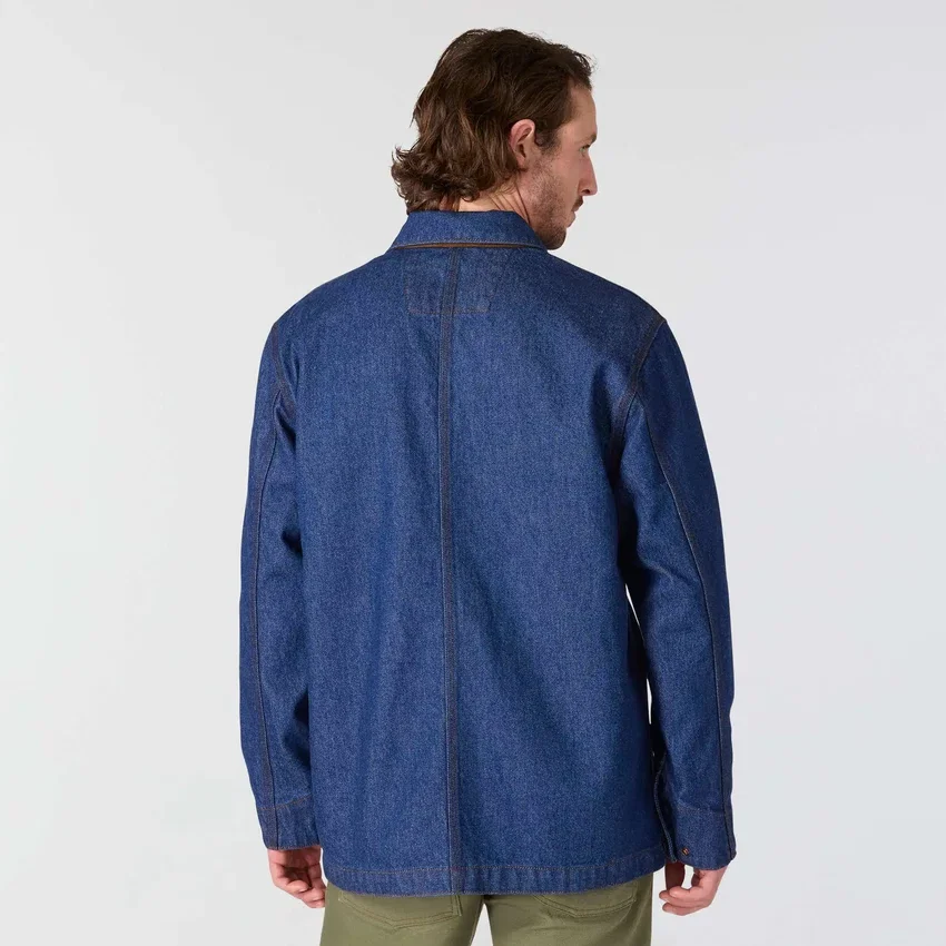Herre-Chore Coat i denim fra Crafted-serien