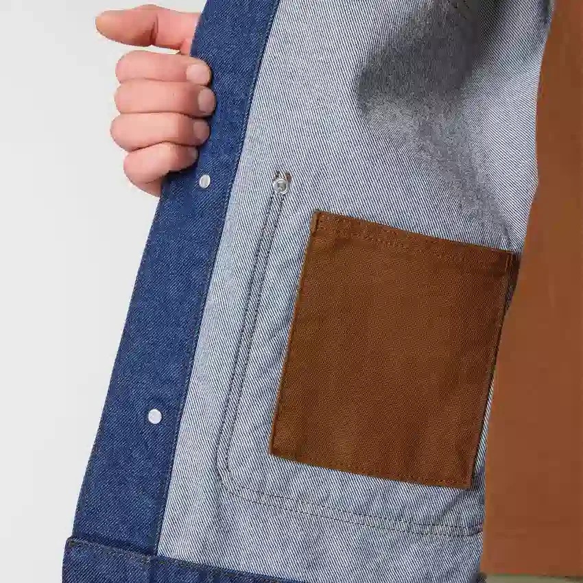 Herre-Chore Coat i denim fra Crafted-serien