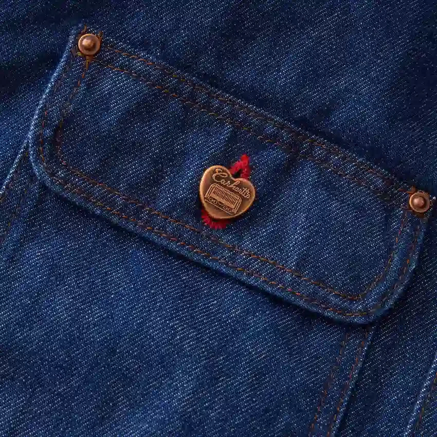 Herre-Chore Coat i denim fra Crafted-serien