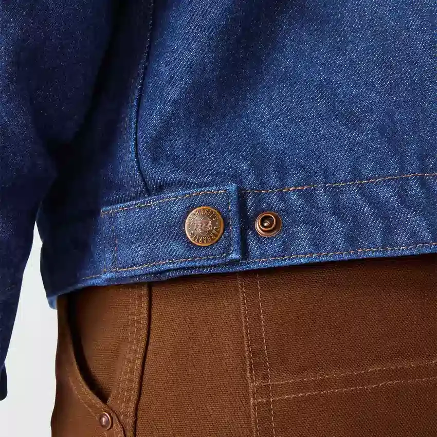 Herre-Chore Coat i denim med sherpa-for fra Crafted-serien