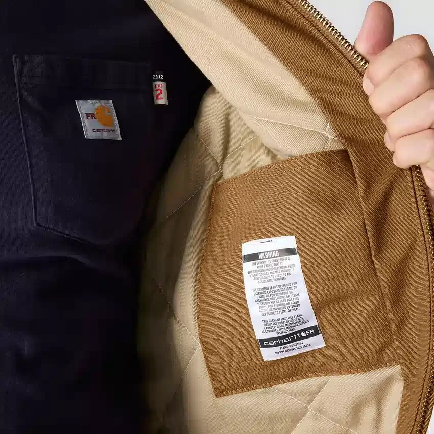 Herre Fr Loose Fit Duck Insulated Active Jacket – Flammehæmmende jakker